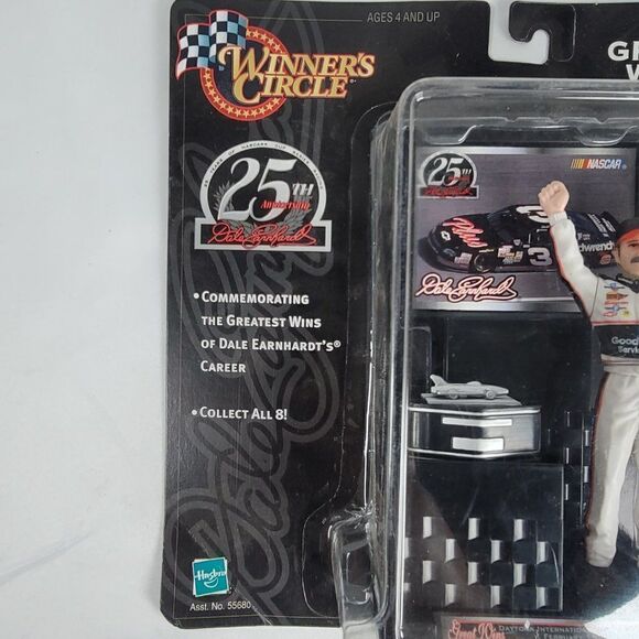 Dale Earnhardt Sr. Nascar's Racer 25th Anniversary Action Figure 1998 - Picture 4 of 8